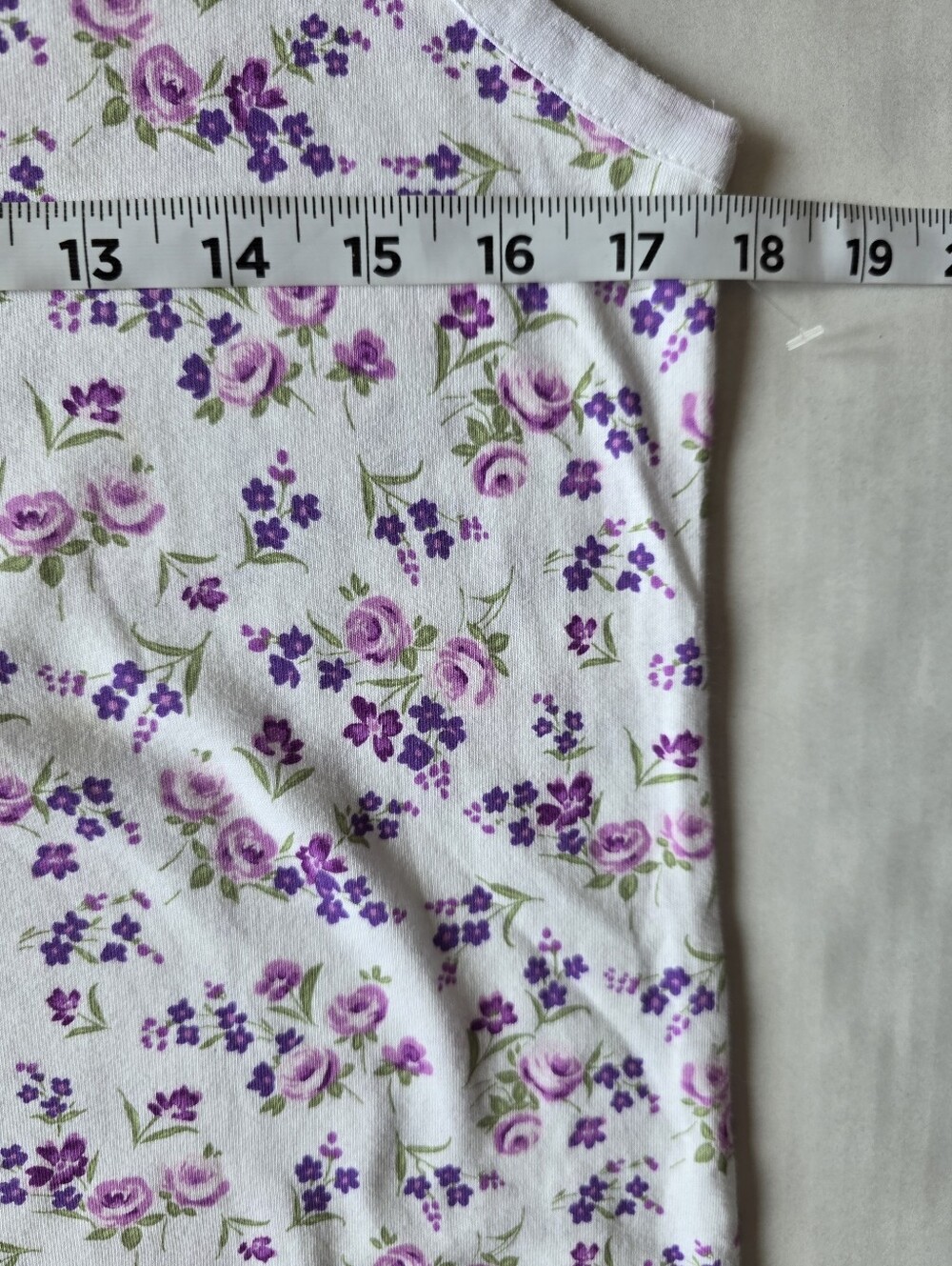 Charter Club Cotton Floral Cottagecore Nightgown Pajama Dress S Prairie Feminine - Picture 10 of 11